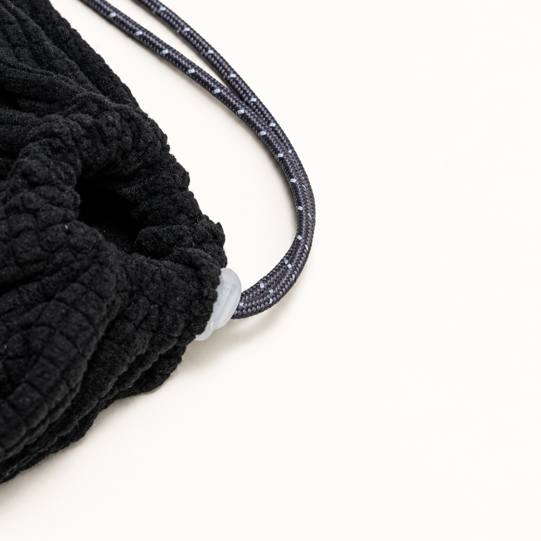 토우토우아카이브 픽셀 겍코 와플 비니 블랙(TOWTOW.ARCHIVE Pixel Gecko Waffle Beanie Black) - 3