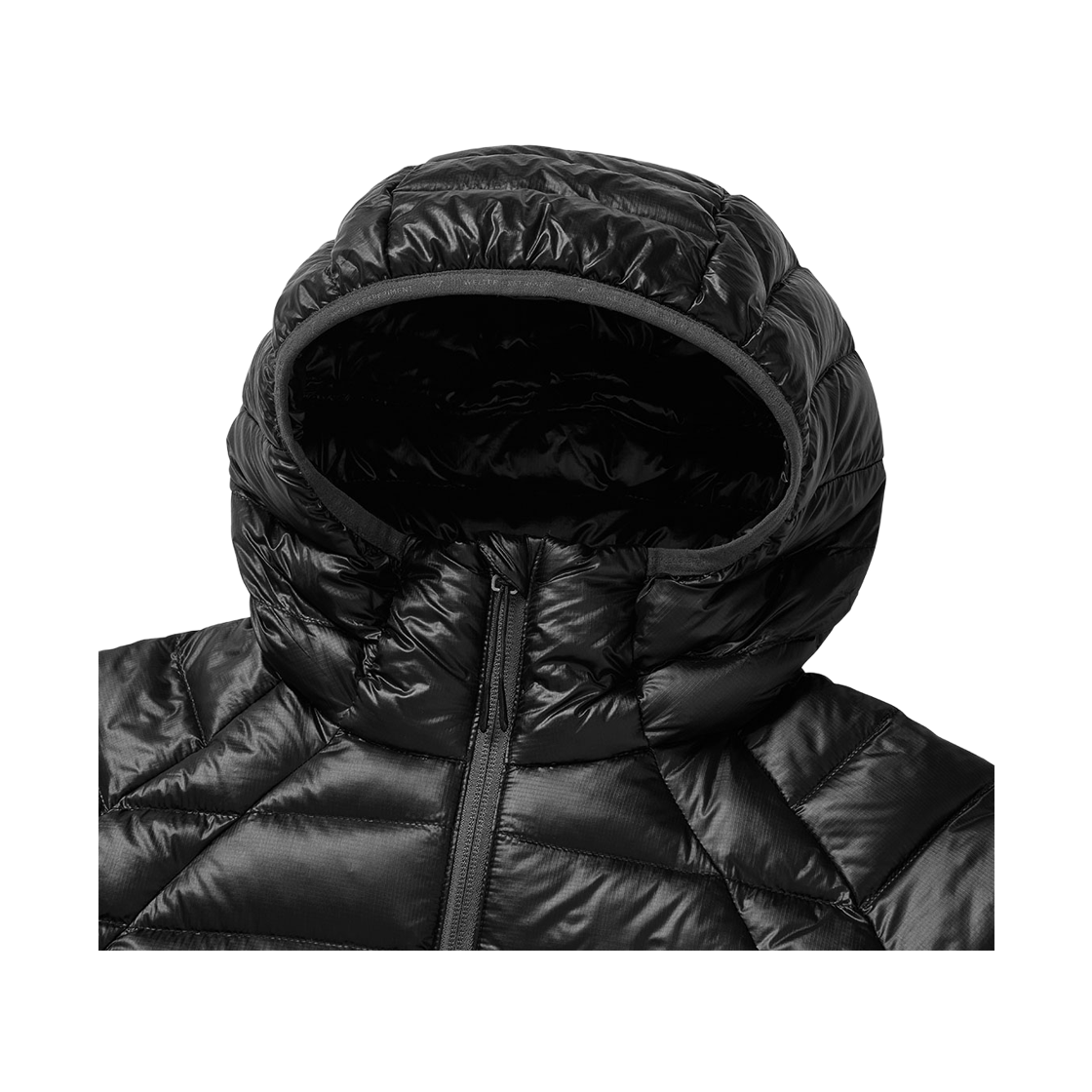웰터 익스페리먼트 x 베리시 벨로라 라이트웨이트 다운 자켓 블랙(WELTER EXPERIMENT x Verish VELORA Lightweight Down Jacket Black) - 3