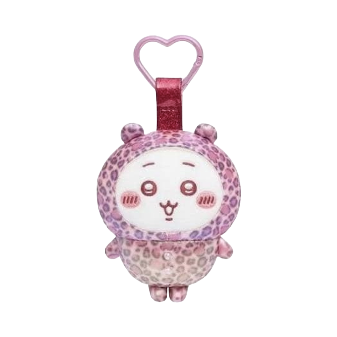 - Chiikawa Leopard Print Pajama Mascot Keyring Chiikawa
