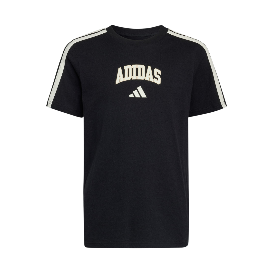 KE1638 (Kids) Adidas Collegiate Graphic T-Shirt Black - KR Sizing