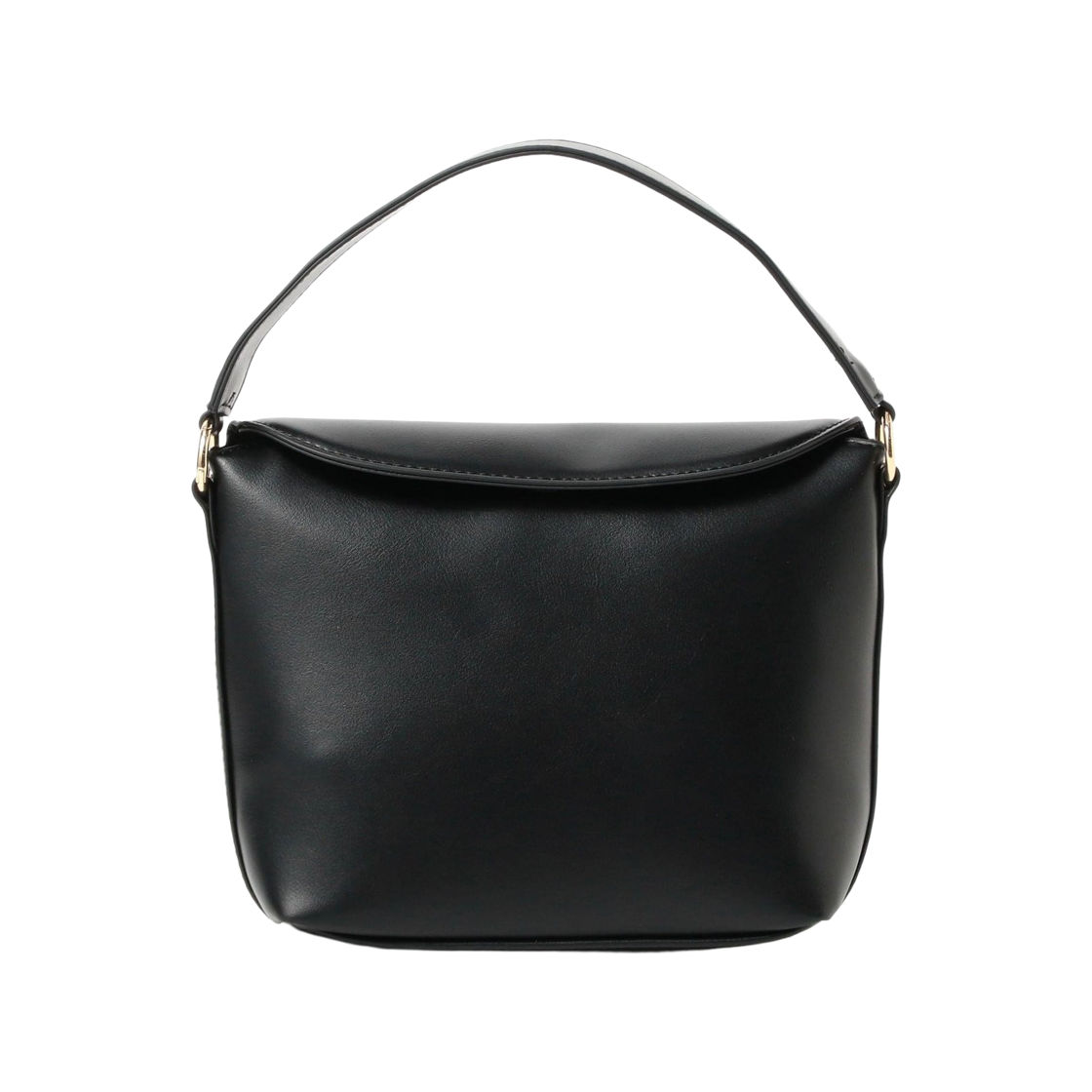 43-61-0196-229 Beams Heart Wide Belt 2Way Square Bag Black