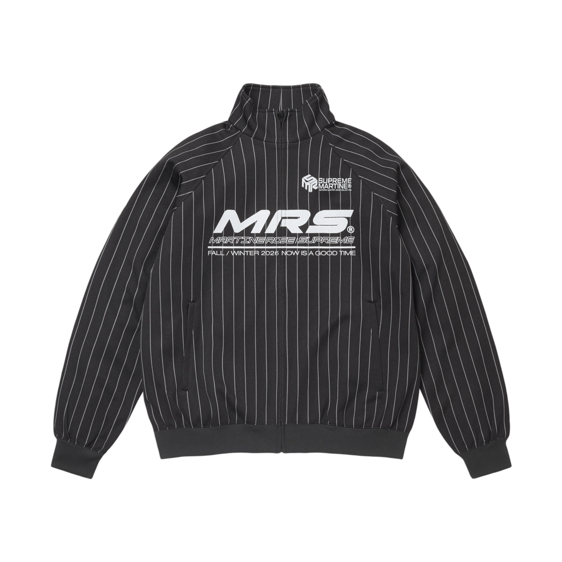 - Supreme x Martine Rose Track Jacket Black - 26FW