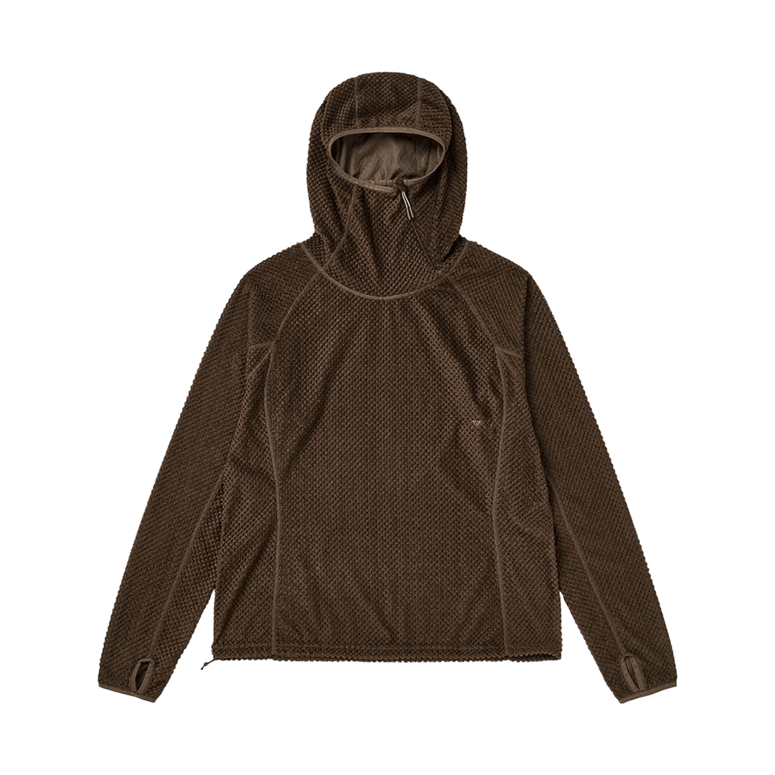 웰터 익스페리먼트 x 베리시 벨로라 옥타 풀오버 후디 다크 브라운(WELTER EXPERIMENT x Verish VELORA OCTA® Pullover Hoodie Dark Brown) - 1