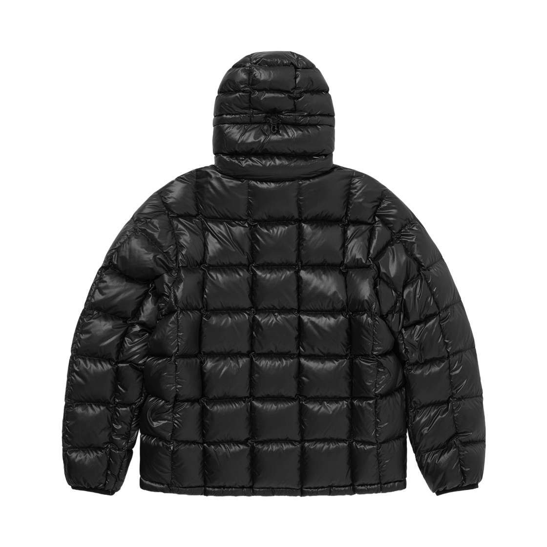 디스이즈네버댓 퍼텍스 빅 후드 LT 다운 자켓 블랙(thisisneverthat Pertex Vik Hooded LT Down Jacket Black) - 2