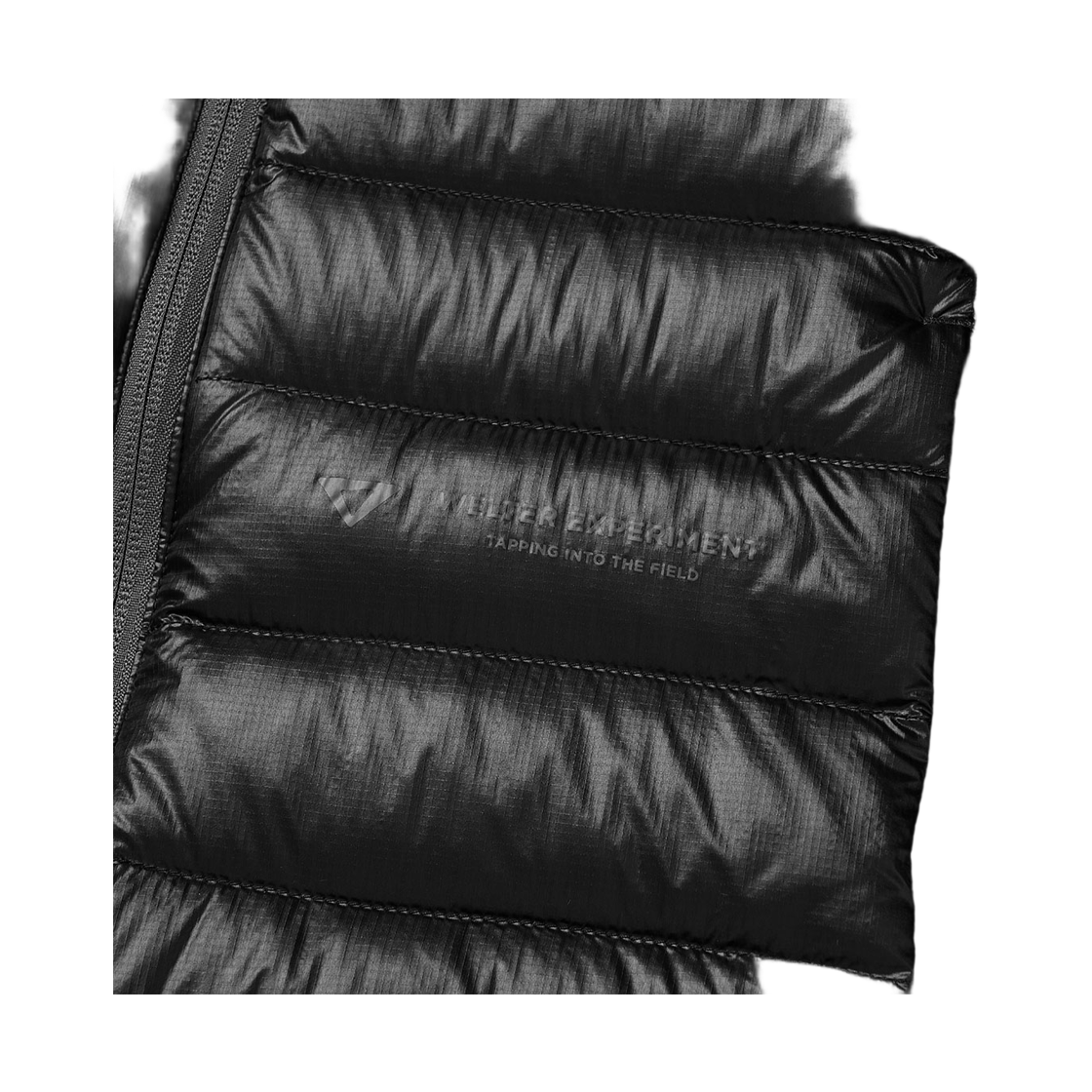 웰터 익스페리먼트 x 베리시 벨로라 라이트웨이트 다운 자켓 블랙(WELTER EXPERIMENT x Verish VELORA Lightweight Down Jacket Black) - 4