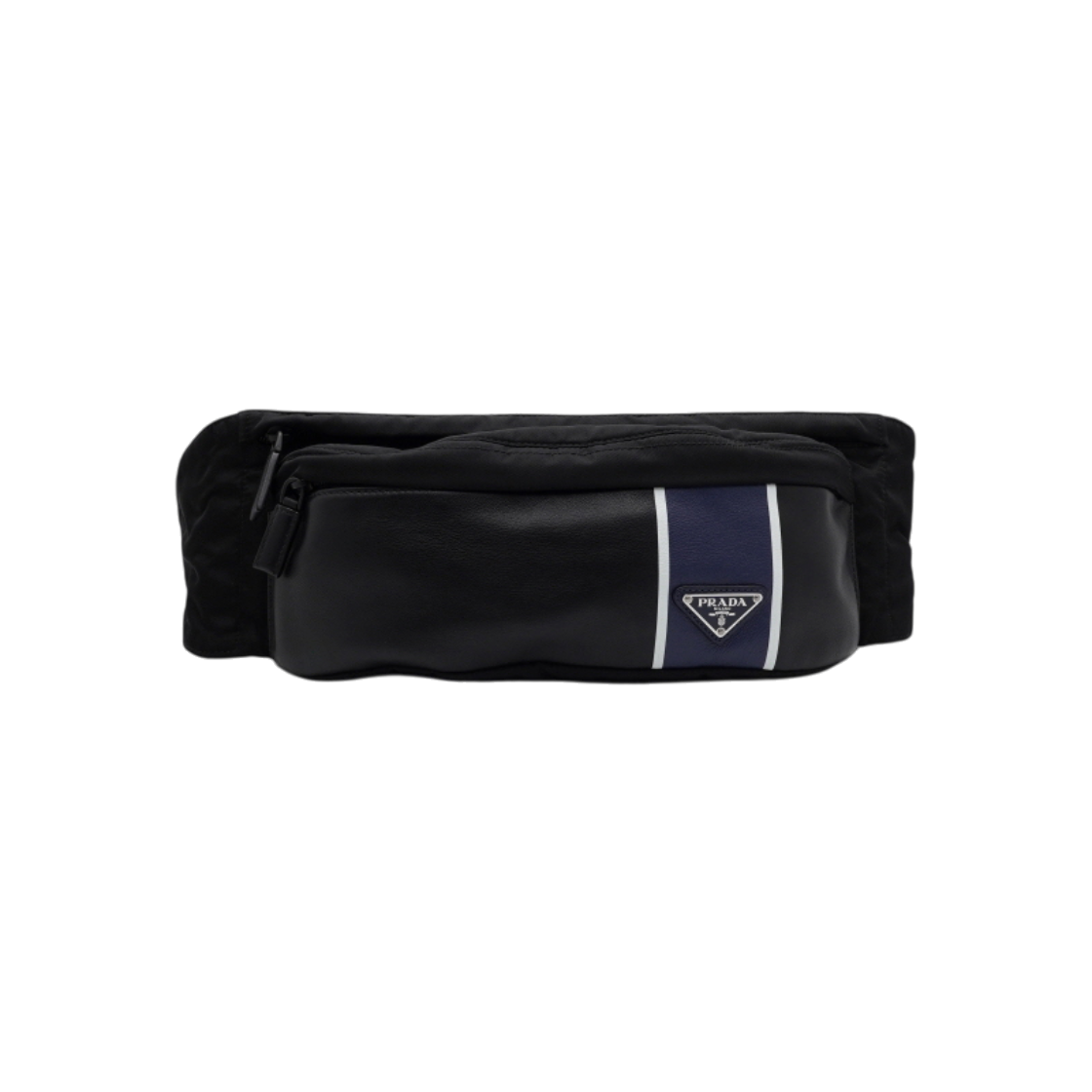 IT5VRVS5DGN7 Prada Tessuto Triangle Logo Men Belt Bag