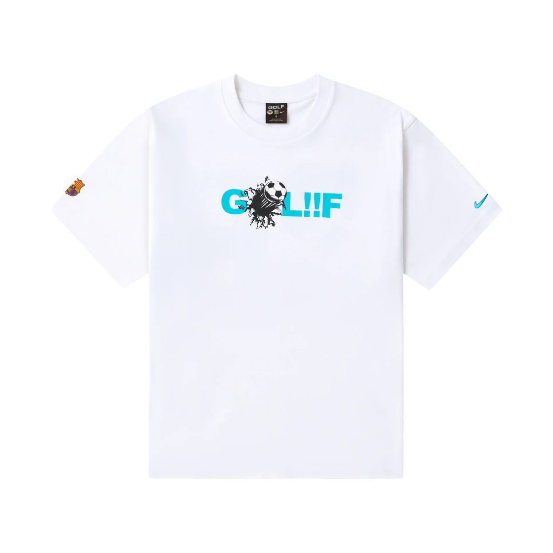 골프왕 골 로고 티셔츠 화이트(Golfwang Gol Logo T-Shirt White) - 1