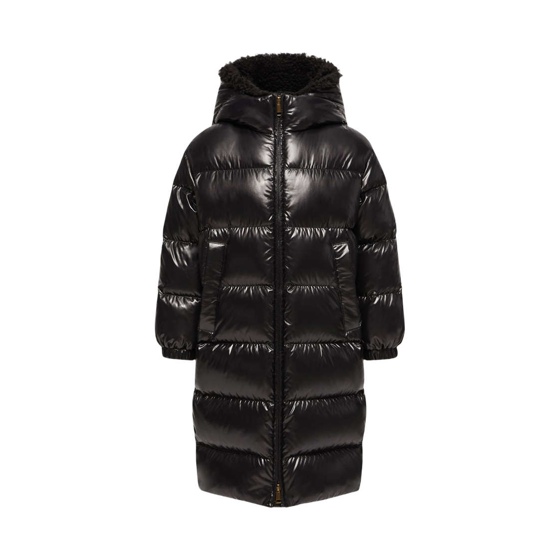 L2-954-1C00006-597Z8-999 (Kids) Moncler Ganevry Hooded Down Parka Black - 26FW