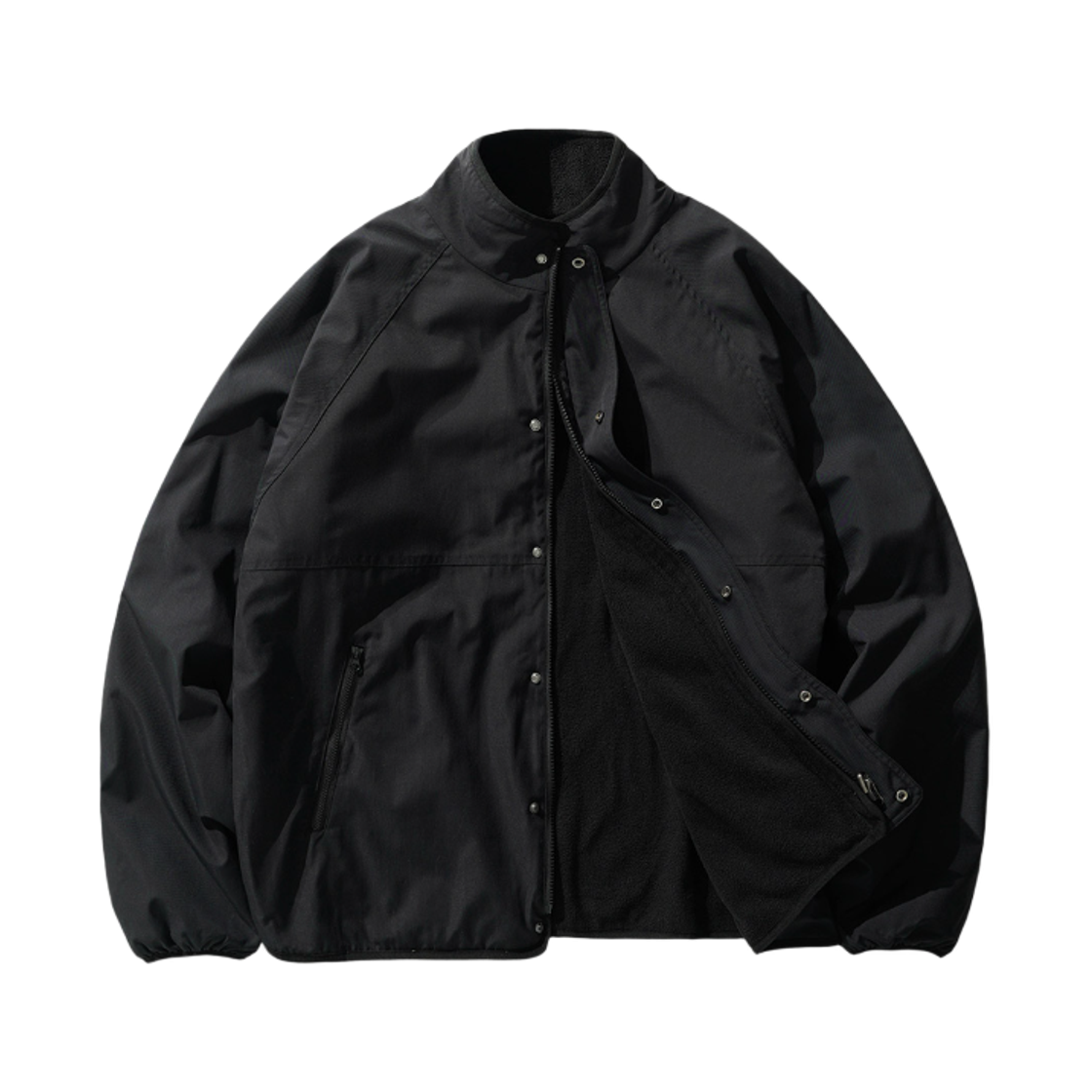 HSOT4785_black_29 PERSTEP Flip Core Reversible Jacket Black HSOT4785
