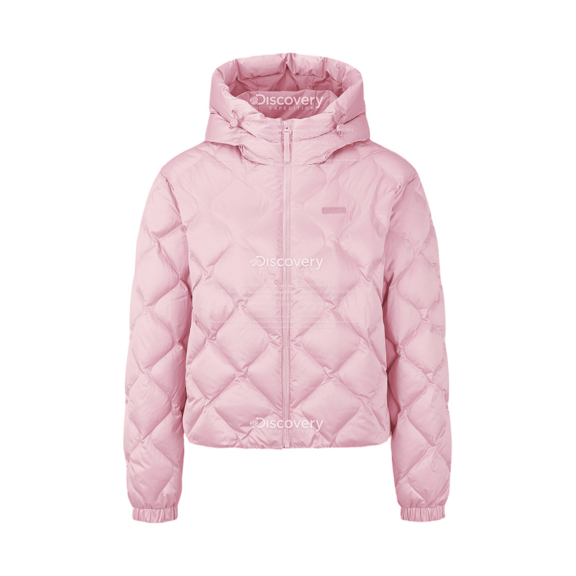 DWDJ9F066-PKL (W) Discovery Expedition Olfin Down Lightweight Puffer Jacket Pink