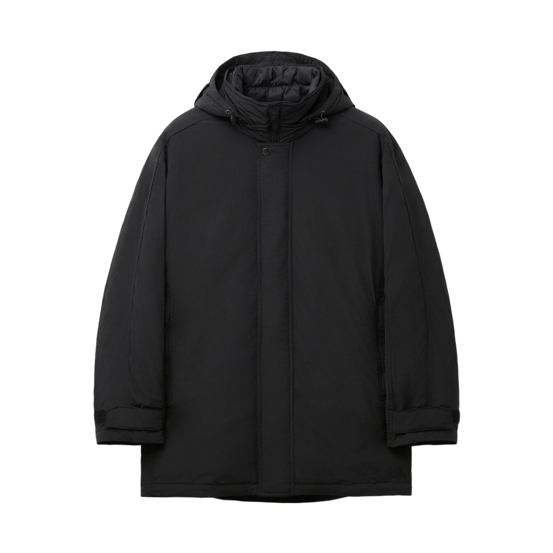 CWUAW26774BKX Customellow Mid-Length Jacket With Down Liner Black