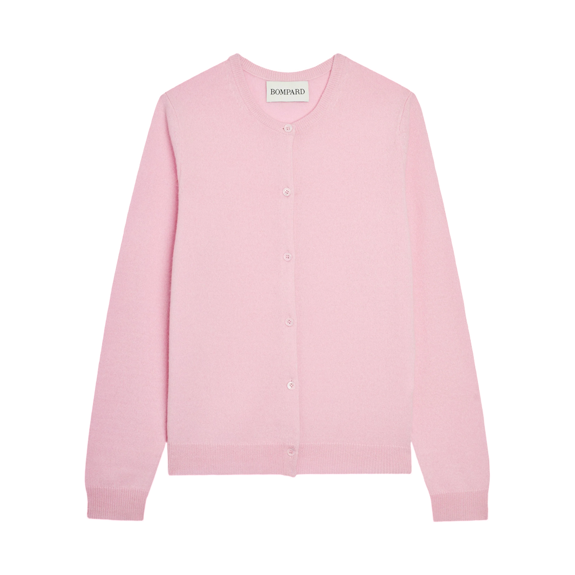 (W) 에릭봉파르 오리진스 캐시미어 가디건 쿼츠 핑크((W) Eric Bompard Origines Cardigan Cashmere Quartz Pink)