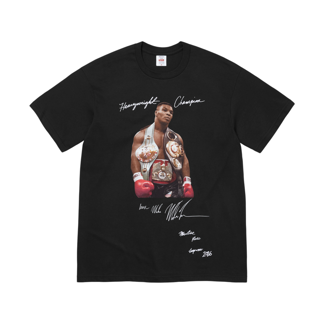 Supreme Supreme x Martine Rose Champion T-Shirt Black - 26FW