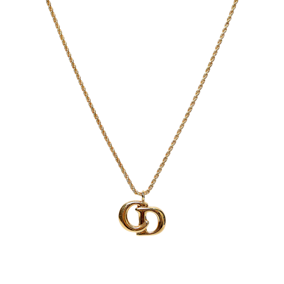 ITBGQK6TQRFN Dior CD Gold Necklace