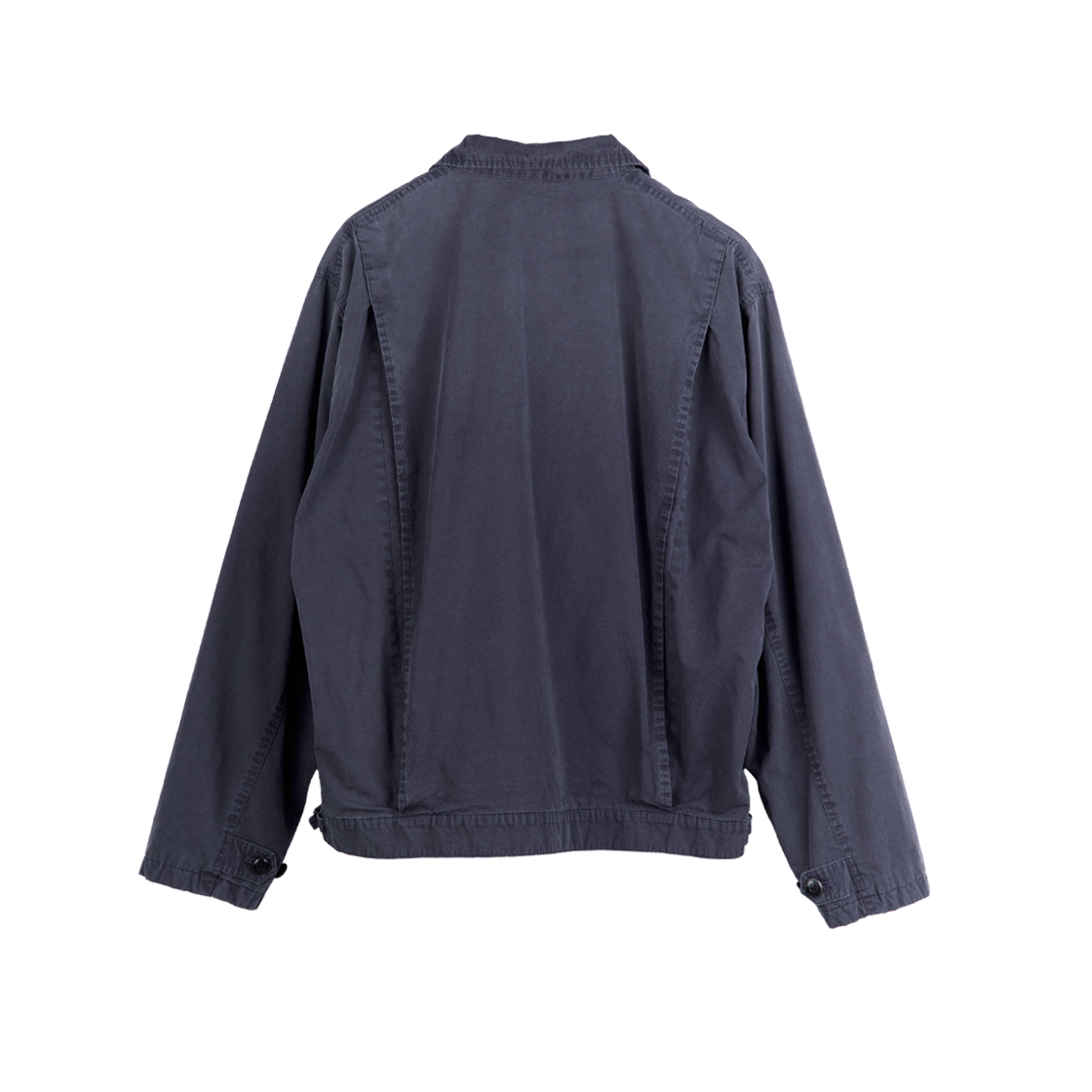 폴리테루 메카닉 자켓 (재패니즈 패브릭) 다크 블루(Polyteru Mechanic Jacket (Japanese Fabric) Dark Blue) - 3