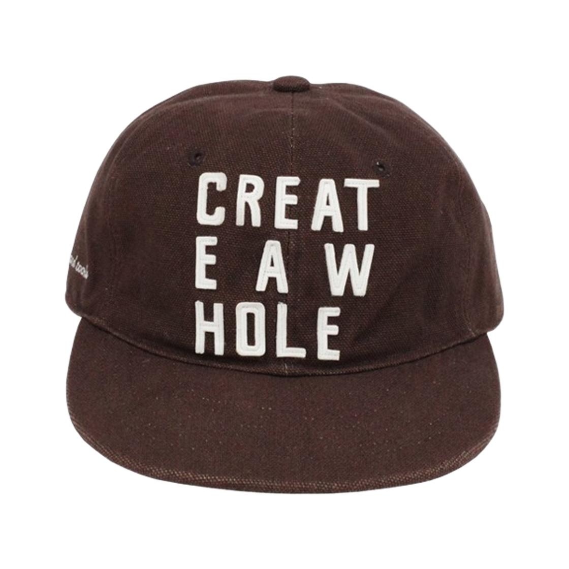 컬렉트 피시스 x 테프 스토어즈 크리에이트 어 훌 캔버스 캡 브라운(Collect Pieces x Tef Stores Create A Whole Canvas Cap Brown) - 1
