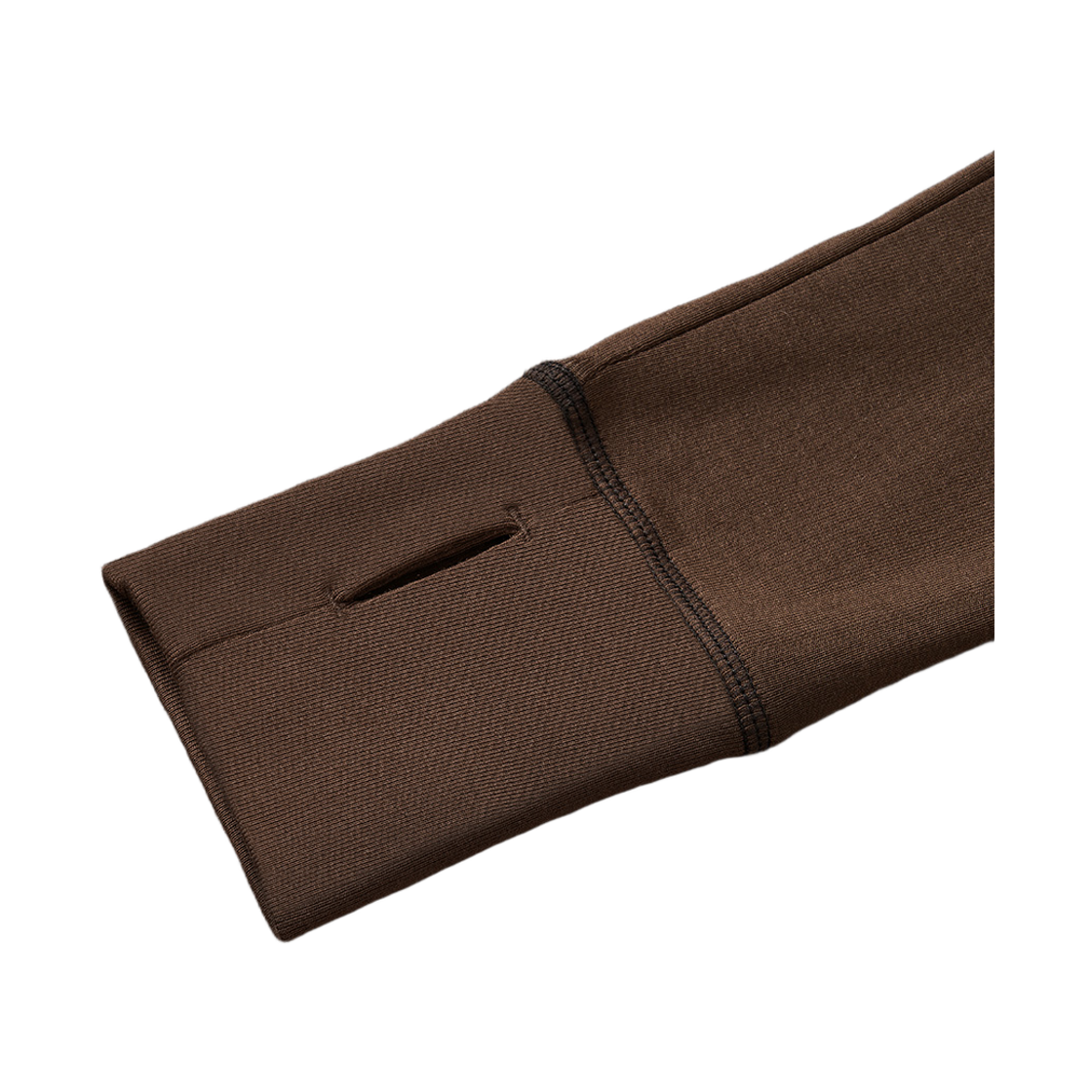 웰터 익스페리먼트 x 베리시 베이스레이어 크루넥 롱슬리브 탑 다크 브라운(WELTER EXPERIMENT x Verish BASE-LAYER Crewneck Long Sleeve Top Dark Brown) - 5