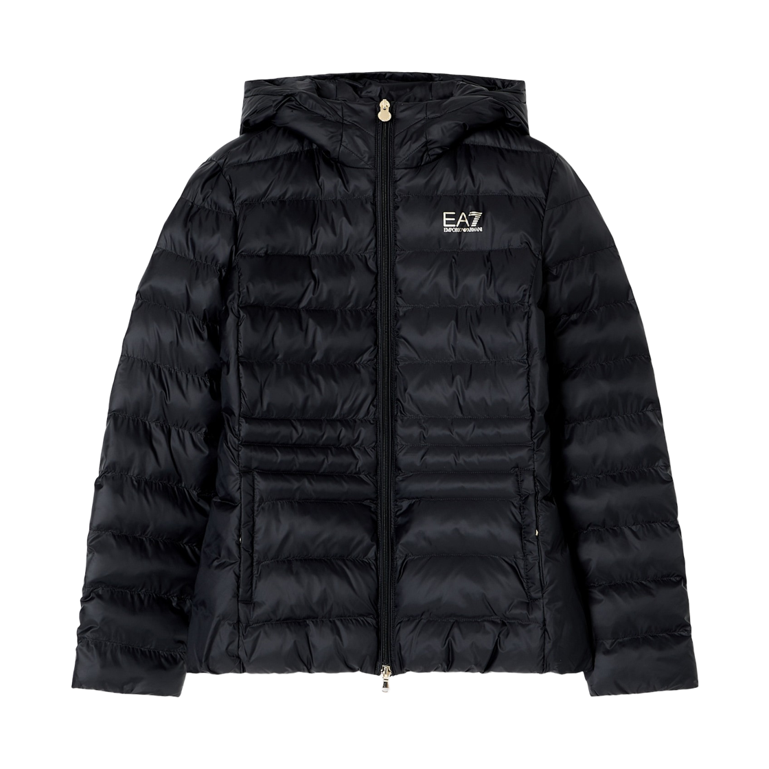 7W000684AF12475UC001 (W) Emporio Armani Core Lady Nylon Padded Jacket Black
