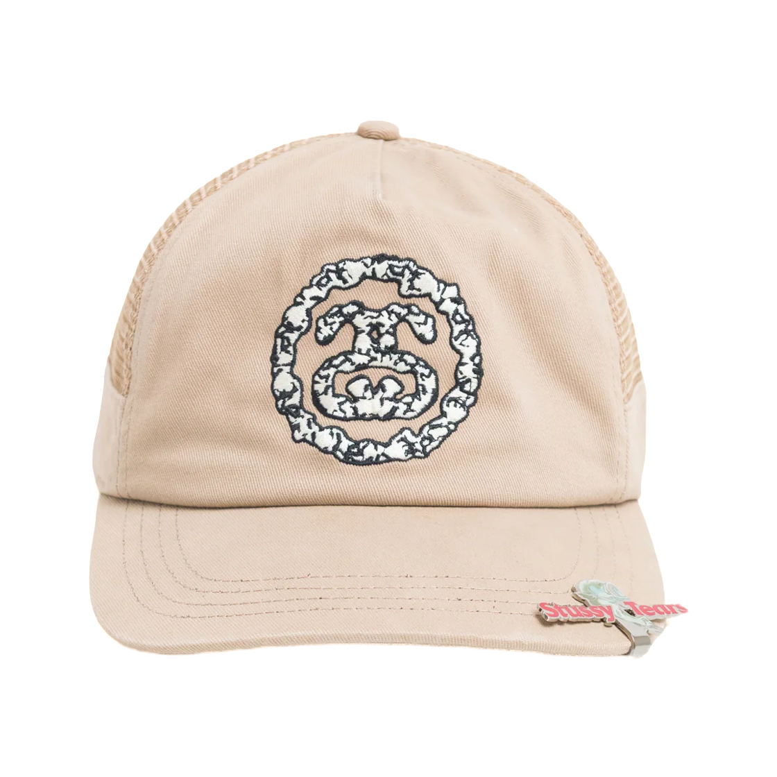 스투시 x 데님 티어스 SS 로고 캡 카키(Stussy x Denim Tears SS Logo Cap Khaki)