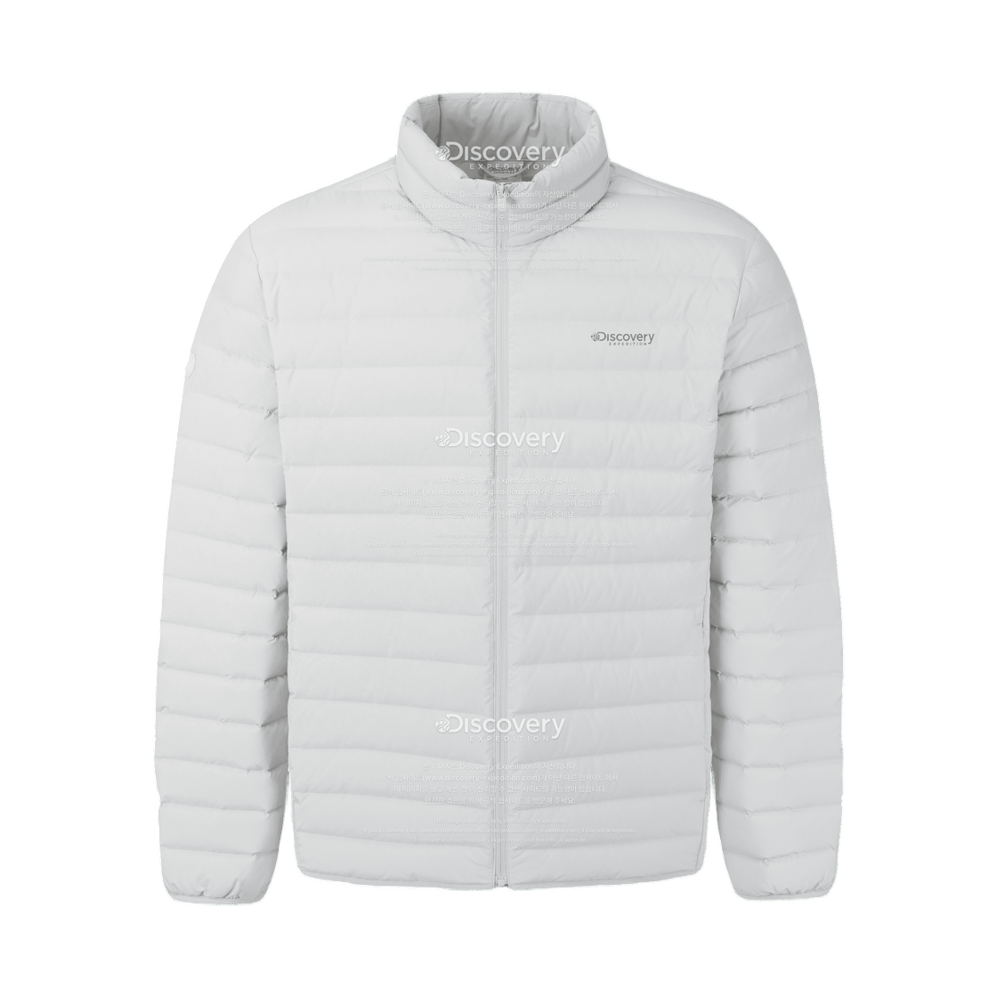 DMDJ71066-GRL Discovery Expedition Pixiver Tube Down Lightweight Puffer Jacket Light Gray