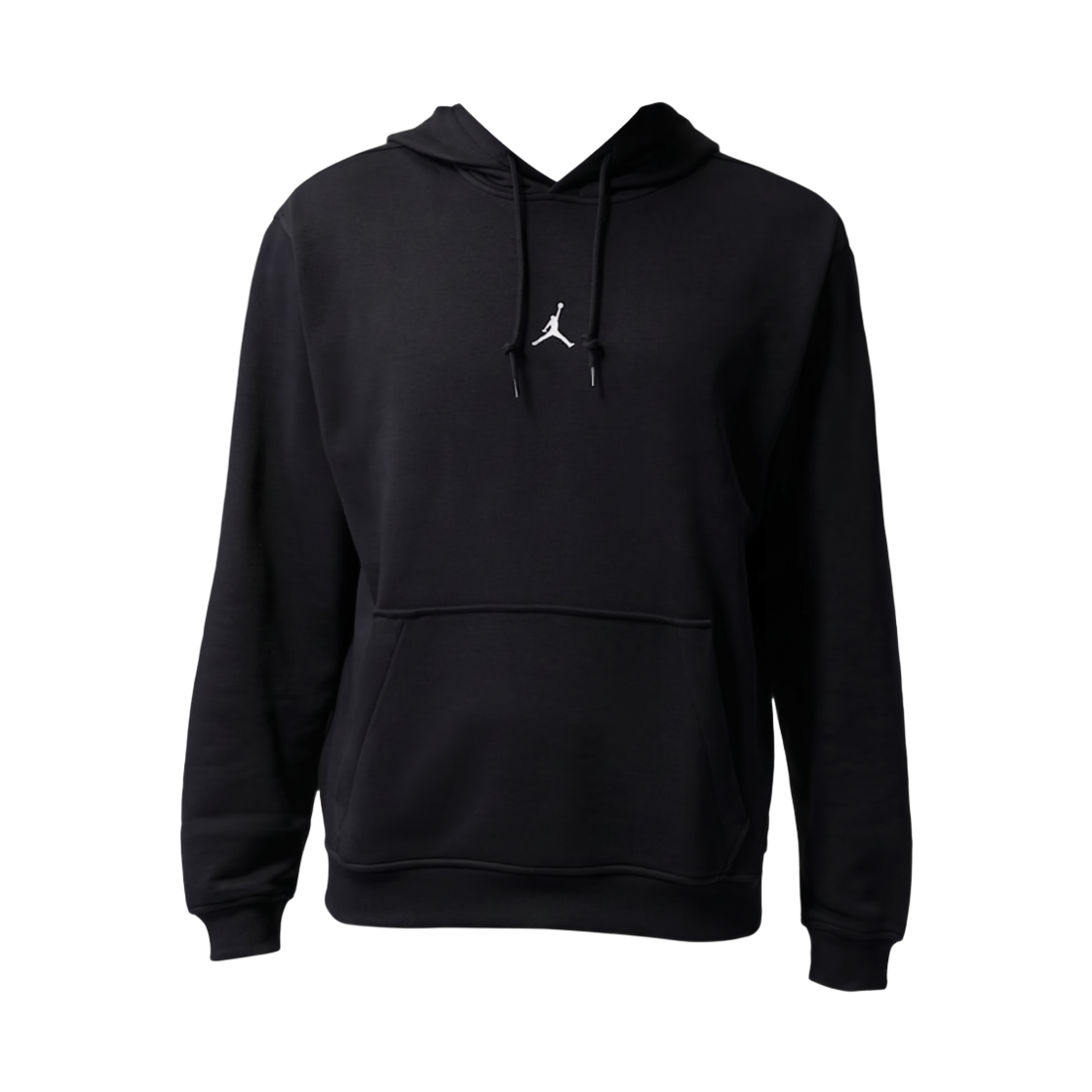 IM7656-010 Jordan Sport Crossover Dri-Fit Fleece Pullover Hoodie Black White (IM7656-010)
