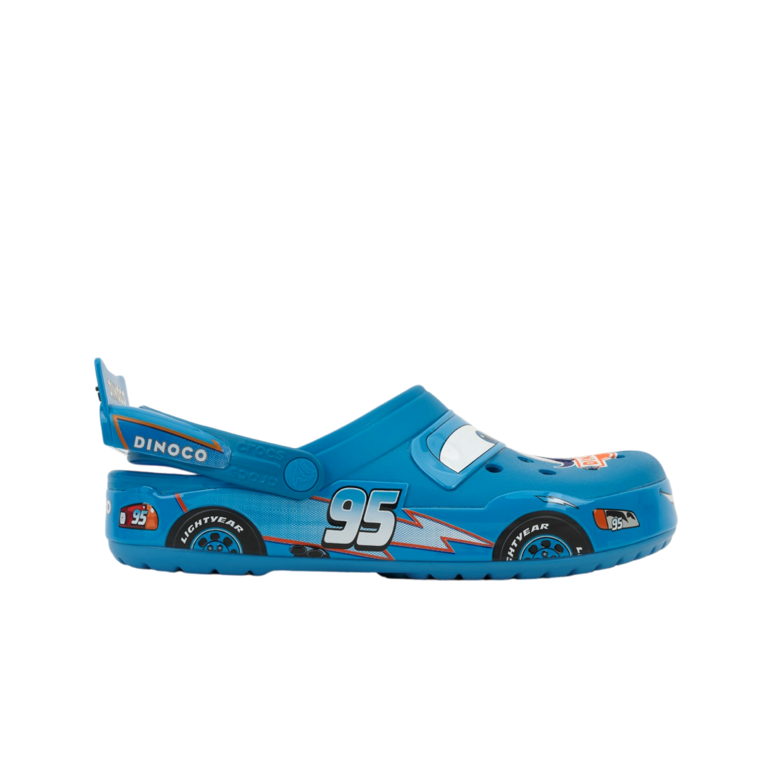 213582-90H Crocs x Disney Pixar Lightning McQueen Dinoco Crocband Clog Multi