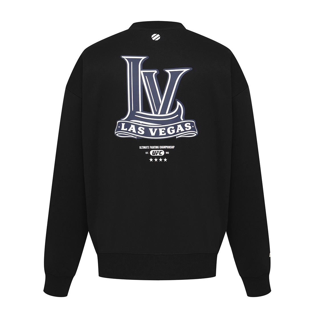유에프씨 스포츠 고딕 라스베가스 메가핏 맨투맨 블랙(UFC SPORT Gothic Las Vegas Mega Oversized Fit Sweatshirt Black) - 3