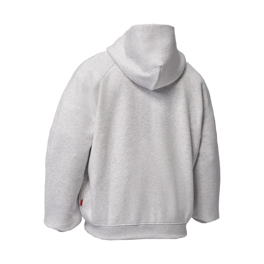 조던 브루클린 오버사이즈 플리스 풀집 뉴트럴 그레이 헤더 (IM8931-054)(Jordan Brooklyn Oversized Fleece Full Zip Neutral Grey Heather (IM8931-054)) - 2