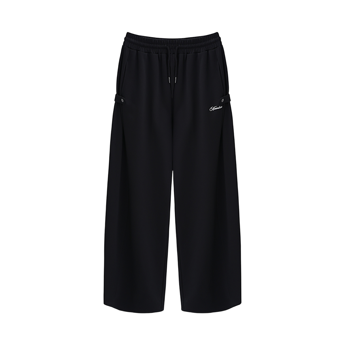 AV63PT01BK AVANDRESS Kolo Strap Wide Pants BLACK