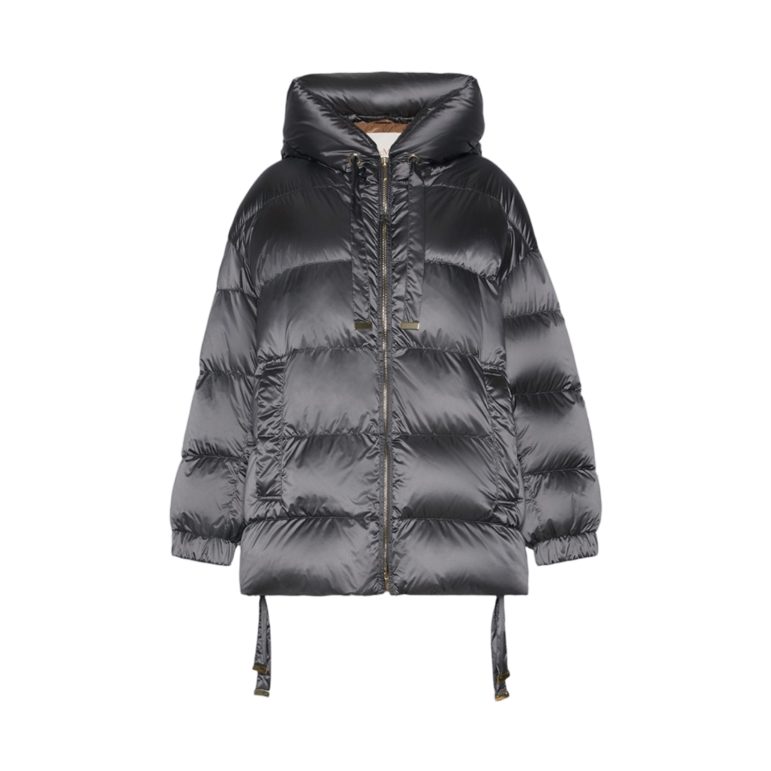 (W) 막스마라 더 큐브 아리에테 발수 패딩 미디움 그레이((W) Max Mara The Cube Ariete Water-Repellent Padded Jacket Medium Gray) - 1