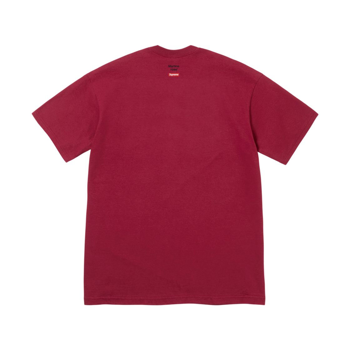 슈프림 x 마틴 로즈 챔피온 티셔츠 카디널 - 26FW(Supreme x Martine Rose Champion T-Shirt Cardinal - 26FW) - 2
