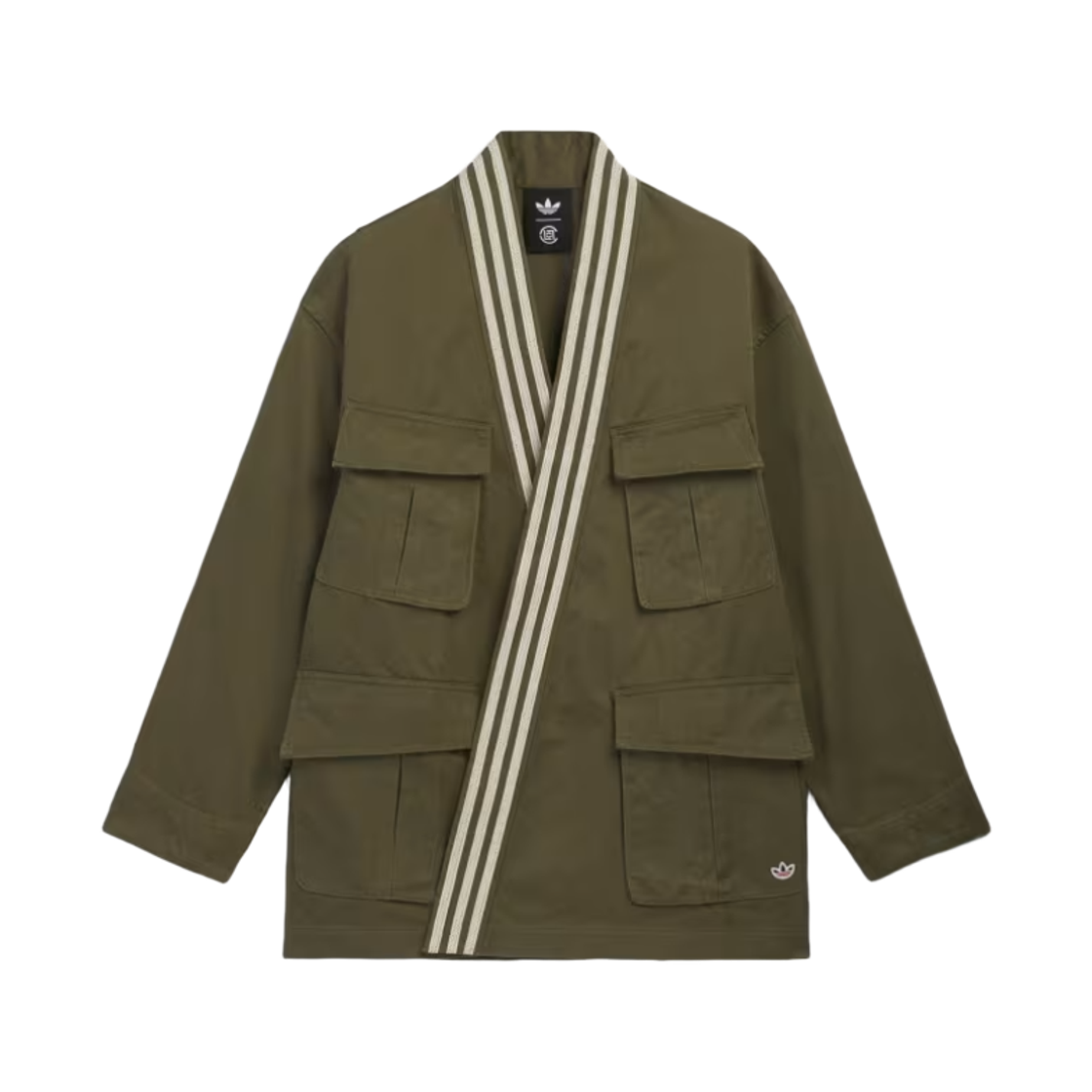 KG4256 Adidas x Edison Chen Clot Jacket Olive Strata - KR Sizing