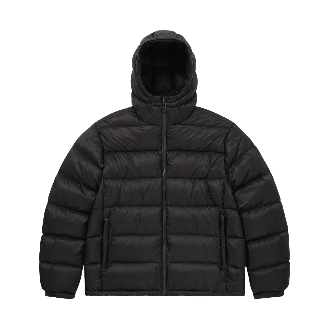 TN263OOWHS05OBK Thisisneverthat Skogar Hooded Mid Down Jacket Off Black