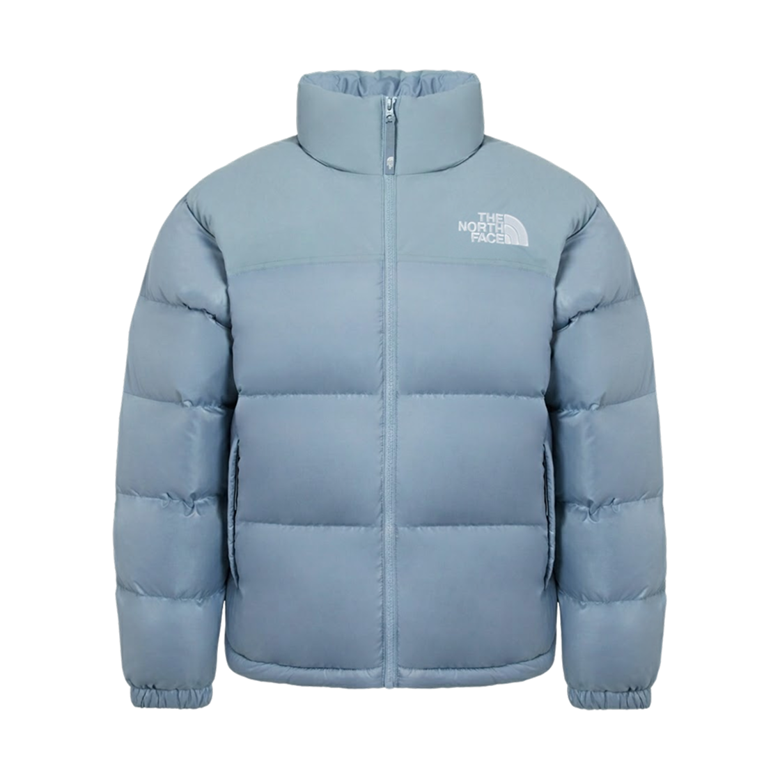 NJ3NS70D The North Face Nuptse On Jacket Mineral Blue - 26FW