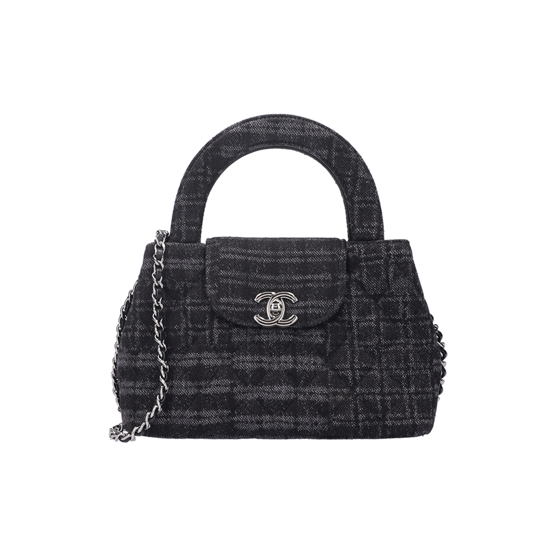 ITBIS5TBRWCR Chanel Moni Shopping Bag Printed Denim