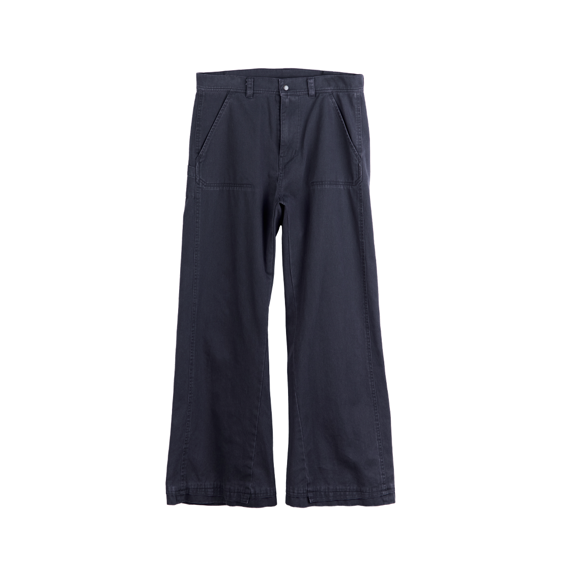 폴리테루 엔진 팬츠 다크 퍼플 네이비(Polyteru Engine Pants Dark Purple Navy) - 1