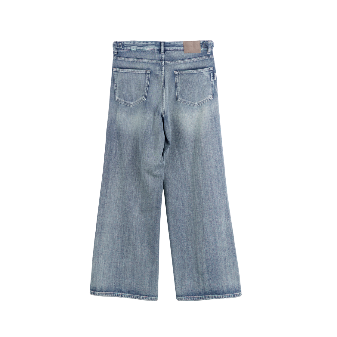 폴리테루 브러쉬드 엉클 컷 진 블루(Polyteru Brushed Uncle Cut Jeans Blue) - 2