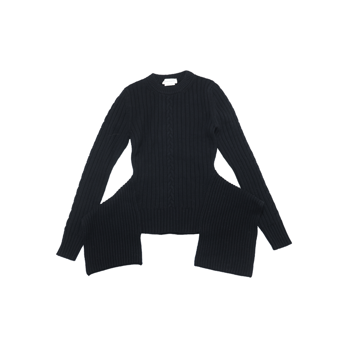 ITS2ACJLDQ8L Alexander McQueen Cashmere Knit Black