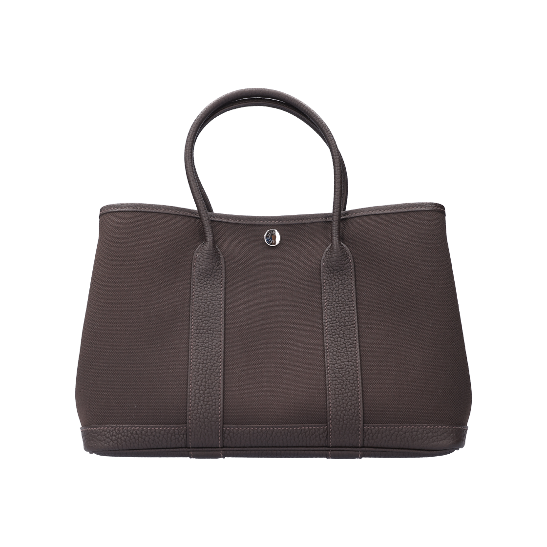 IT8D95NOELJ6 Hermes Garden Party 30 Bag Canvas Negonda Palladium