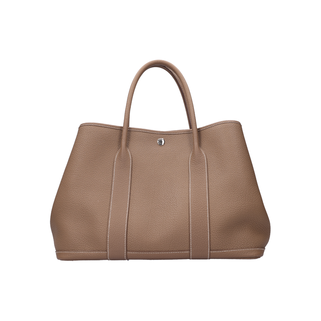 ITESLEM33A2E Hermes Garden Party 36 Bag Leather Etoupe