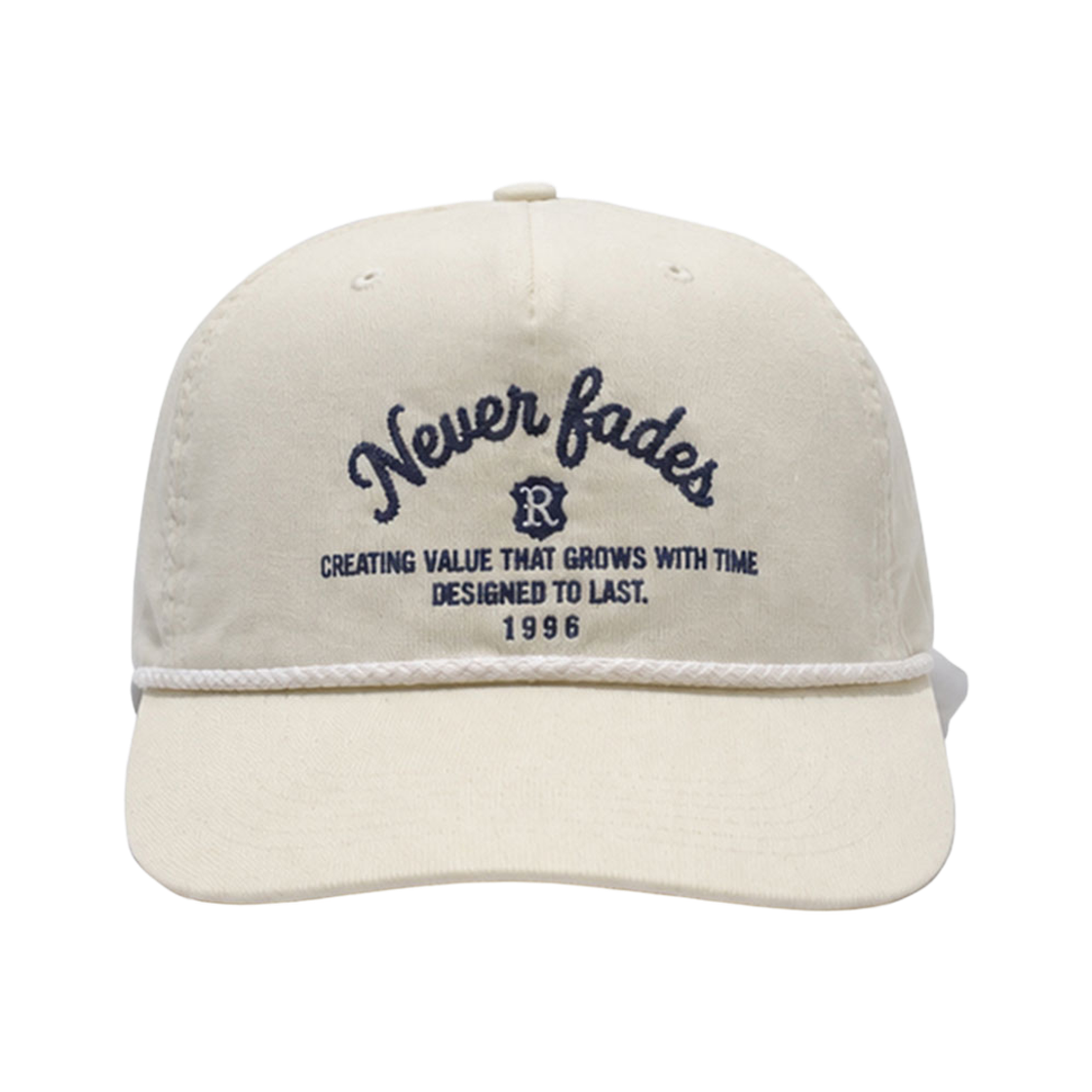 RSFW017IV Rust And Stone Script Cap Ivory