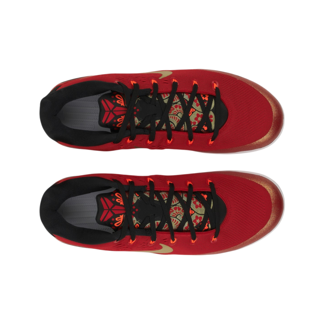 나이키 코비 9 로우 프로트로 EM 유니버시티 레드 앤 메탈릭 골드(Nike Kobe 9 Low Protro EM University Red and Metallic Gold) - 5