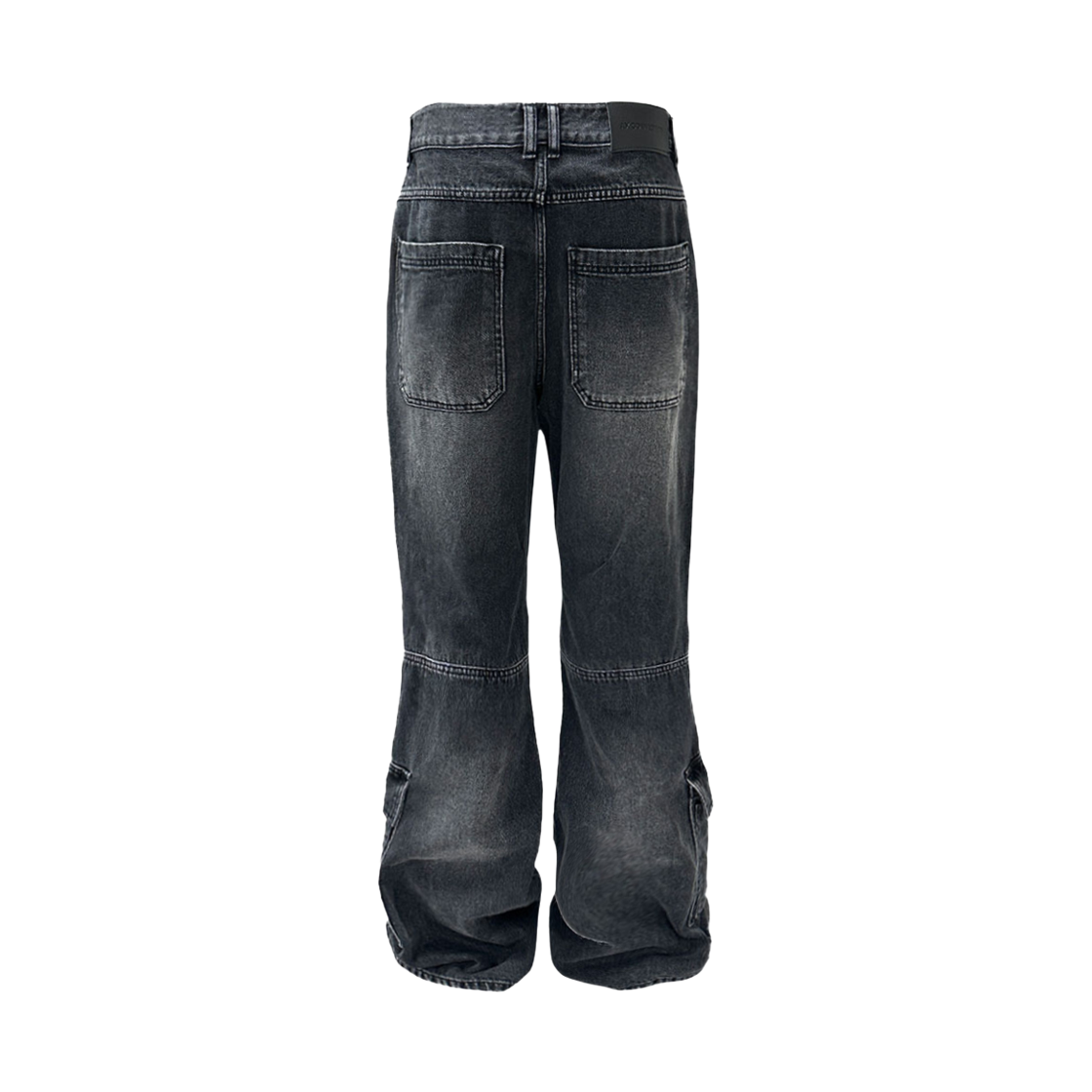 에이엑스커넥션 베타 유틸리티 카고 데님 팬츠 워시드 블랙(AX CONNECTION BETA Utility Cargo Denim Pants Washed Black) - 2