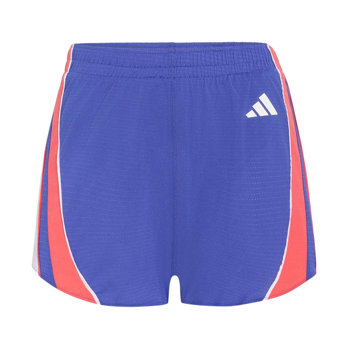 KH1059 (W) Adidas Adizero Archive Running Shorts Dual Indigo Semi Lucid Red - KR Sizing