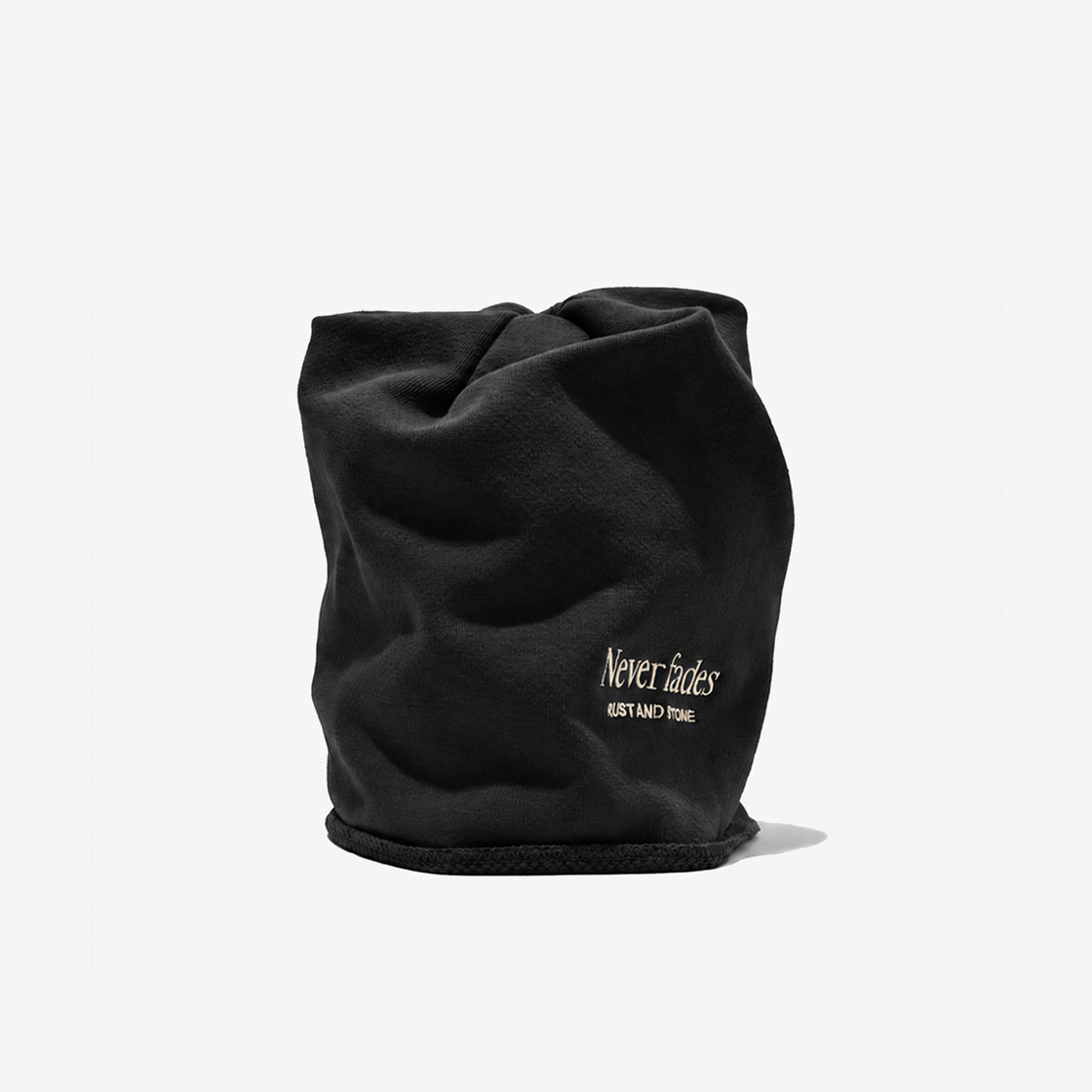 러스트앤스톤 네버 페이즈 코튼 롱 비니 블랙(Rust And Stone Never Fades Cotton Long Beanie Black) - 3