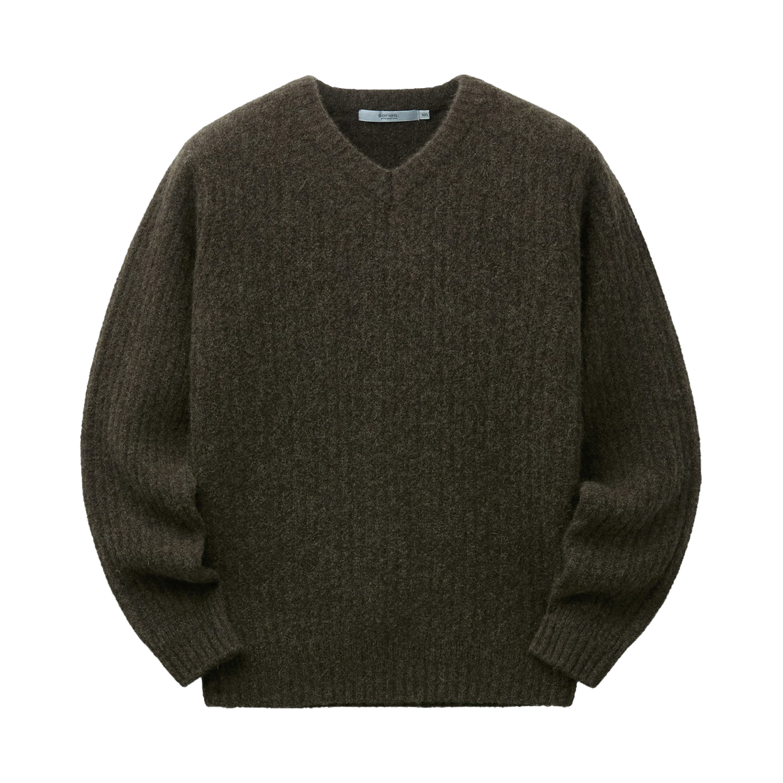 SAWAW26521BRD Series V-Neck Sweater Dark Brown
