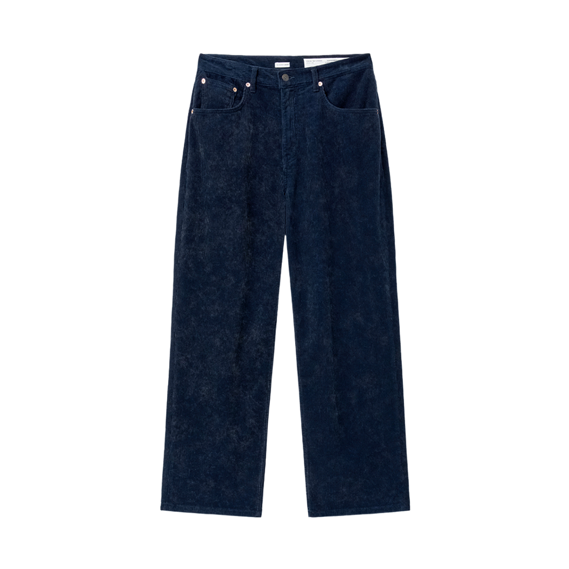 YPA26AWPT01NV YOUCHE PRET A PORTER SI Discharge Corduroy Pants Deep Indigo