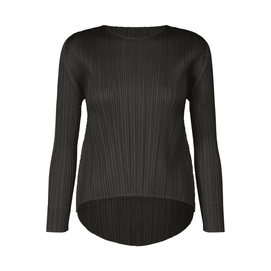 PP58-JK142-15 (W) Pleats Please Issey Miyake MC October Top Black
