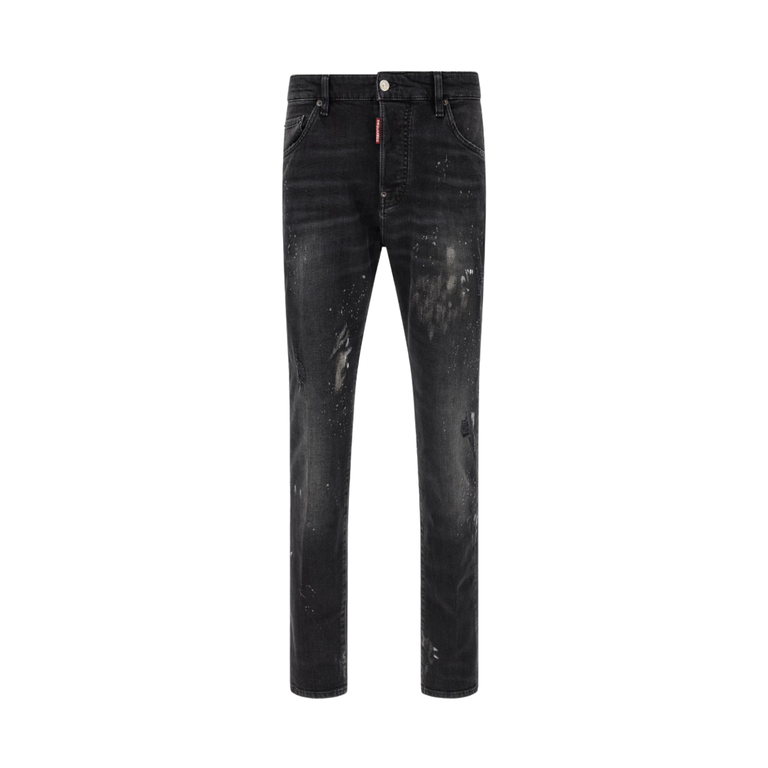 디스퀘어드2 페인트 스플래터 프린트 진 블랙(Dsquared2 Paint Splatter Print Jeans Black)