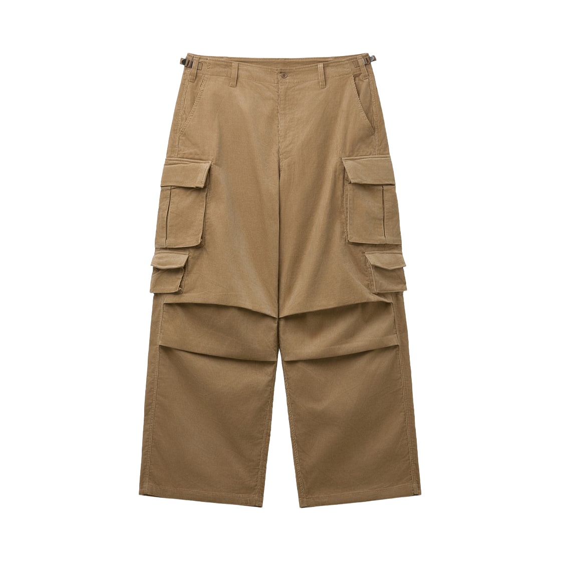 SVPNW26001BEX Series Modmnt Military Cargo Corduroy Pants Beige